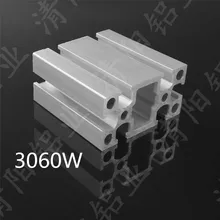 3D промышленный алюминиевый сплав профиль 3060 Вт тяжелый алюминий 3060 Вт Рама Алюминиевый верстак алюминиевый 3060