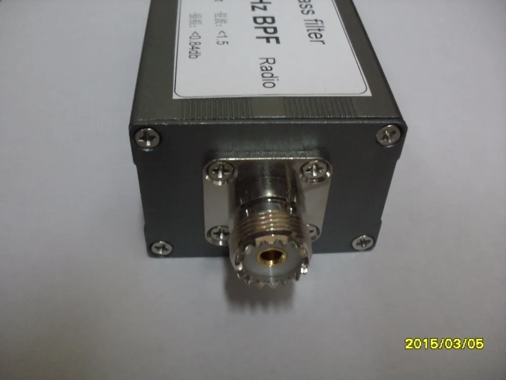 BPF plus 29 6 высокая изоляция МГц фильтр для узких полос частот соревнований коротких