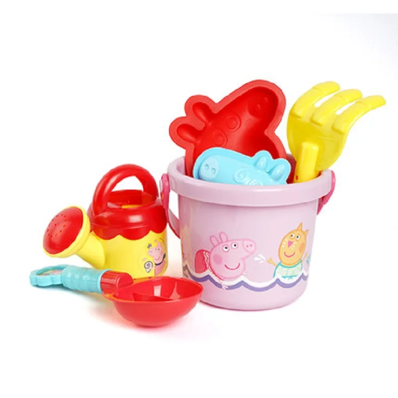 

Peppapig pig Peggy children's beach toys set boys and girls baby outdoor dredging shovel bucket bathing water tools
