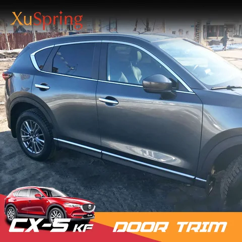 Home v1 26 janela do carro guarnicao para mazda cx 5 cx5 2017 2018 2019 kf cromo decoracao