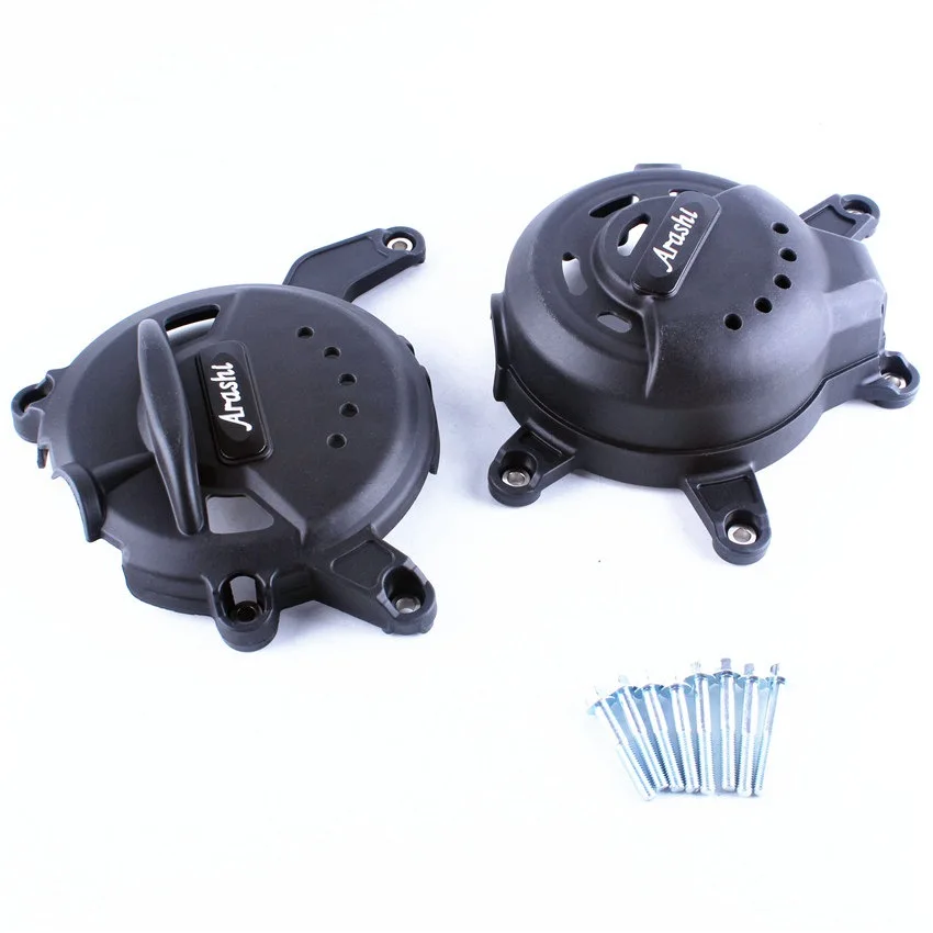 

Engine Stator Cover Crank Case Set For KTM RC390 2014-2015 Motorcycle Black