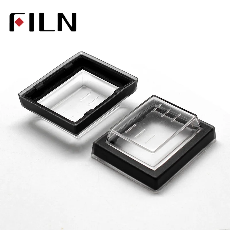 5 Pcs 25x32mm Mounting Hole Rectangle Clear Silicone Waterproof Protect Cover Rectangle Cap For KCD Rocker Switches (3)