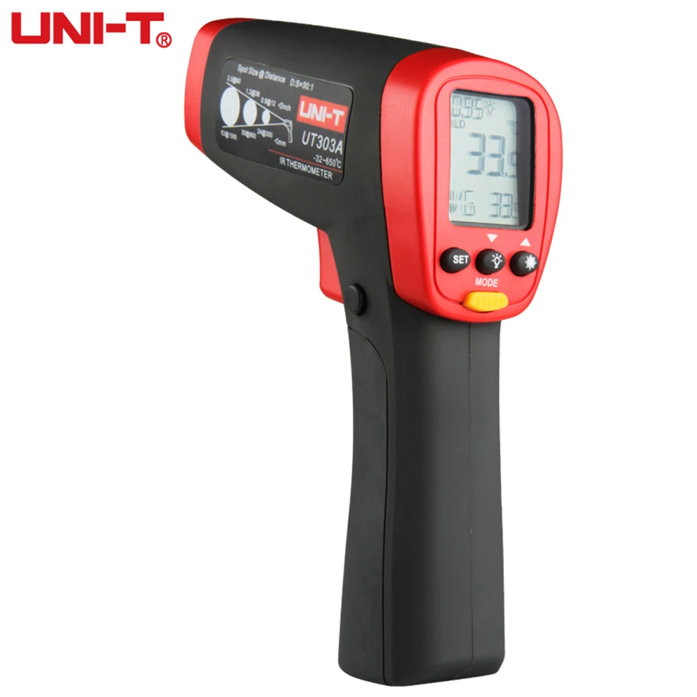 

650 Celsius Meter 30:1 Infrared Thermometer UNI-T UT303A