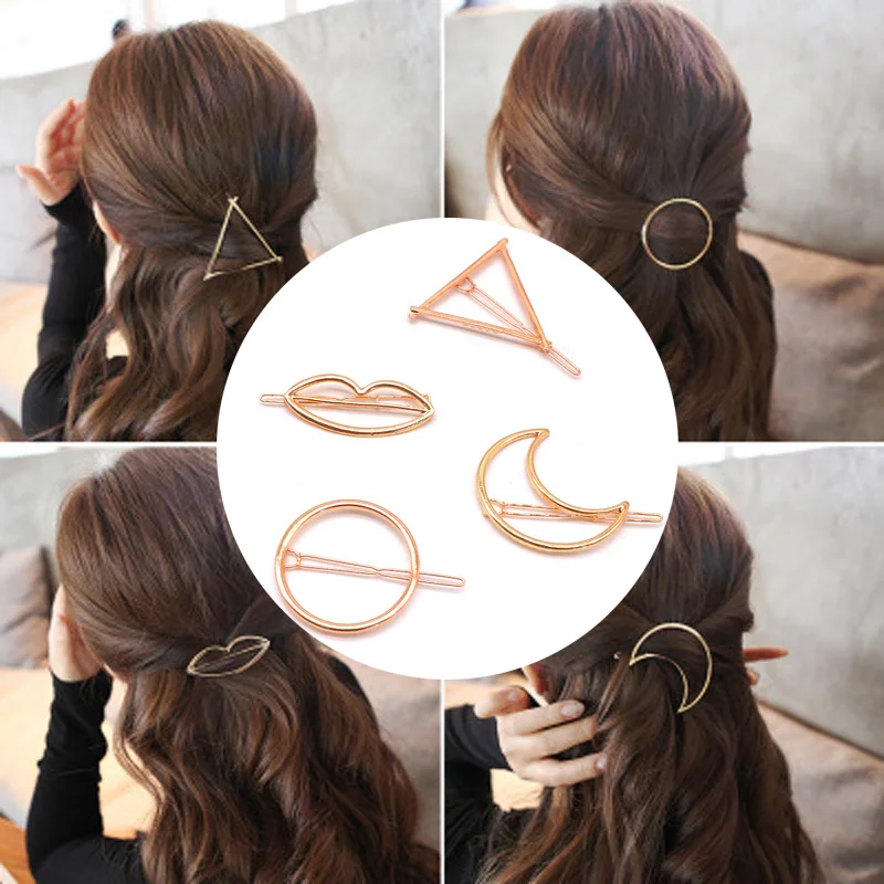 Buy 8pcs Fashion Women Hair Accessories Triangle Hair