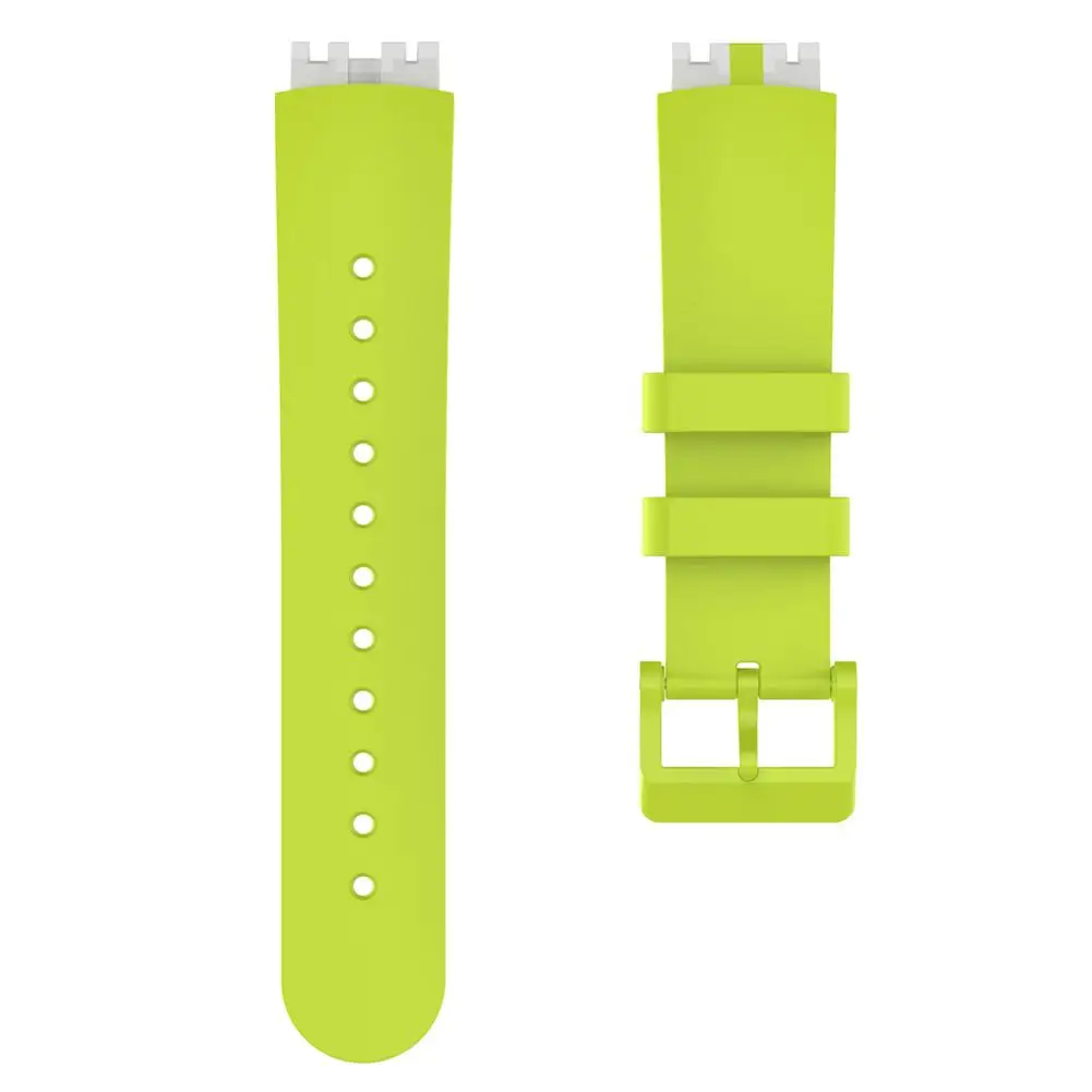 Мягкий силиконовый сменный ремешок для часов, ремешок на запястье, Смарт-часы для Ticwatch S, умный браслет, ремешок, удобные ремешки