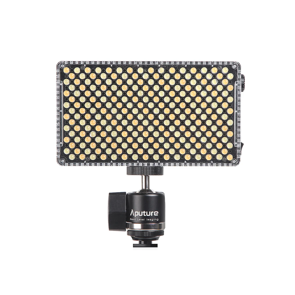 

Aputure Amaran AL-F7 256 LED Photo/Video Light Professional CRI/TLCI 95 3200-9500K Dimmable On-camera Lightweight Panel Light
