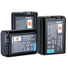 DSTE 3pcs NP-FW50 np-fw50 Camera Battery for Sony NEX-7 NEX-5N NEX-F3 SLT-A37 A7 NEX-5R NEX-6 NEX-3 NEX-3A Alpha 7R II
