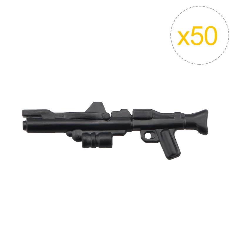 

50pcs/lot Weapons Pack Swat Police Gun Brick Arms For City Police DIY Military Army Series Children Birthday Gift Toys