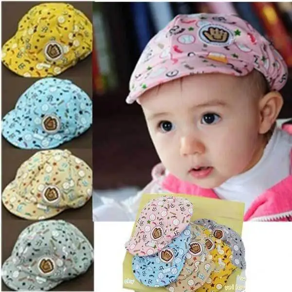 Dimona Cute Baby Boys Girls Soft Cotton Baseball Cap Summer Hat Beret