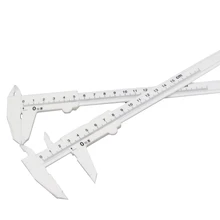 2 шт. Пластика Бровей Бар Измерения " 0-150 мм/0.02 мм Штангенциркуль Датчик Микрометр Измерительные Инструменты брови измерения для татуировки