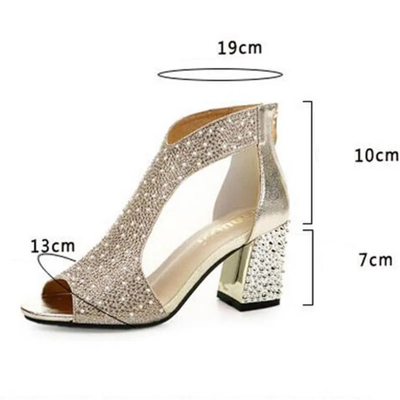 Women's shoes 2017 summer new brand OL fish mouth sandals hollow mesh yarn sexy wedding shoes comfortable professional shoes Women's Shoes