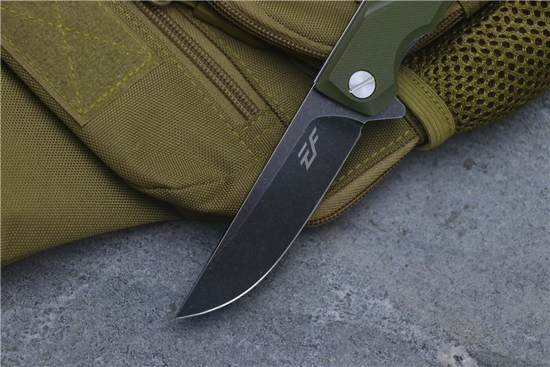 EF72 складной нож с шариковым подшипником D2 лезвие G10 Ручка для кемпинга на