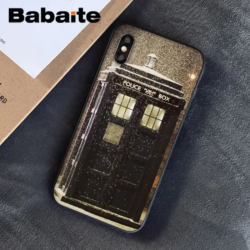 Babaite Tardis Doctor Dr Who Police Box Новинка чехол для телефона Fundas чехол для Apple iPhone 8 7 6 6S Plus X XS MAX 5 5S SE XR чехол s - Цвет: A11