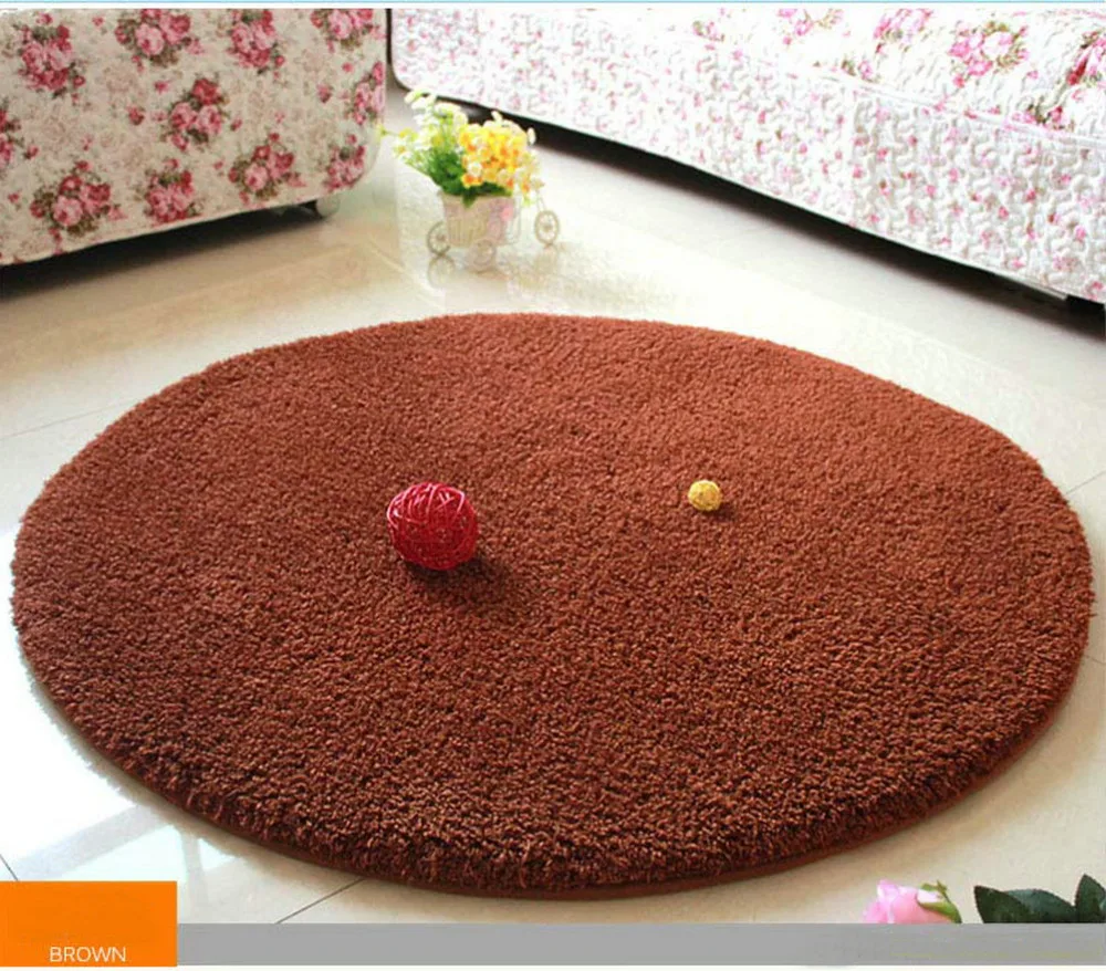 Nicerug الحصير غرفة المعيشة السجاد أريكة طاولة القهوة جولة منطقة البساط سجاد الطعام السجاد مريح المضادة للانزلاق رقيق انخفاض الشحن