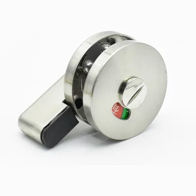 

304 Stainless Steel Door Lock Instructions Public Restroom Toilet Partition Door Lock Vacant Engaged Indicator Bathroom Zopah