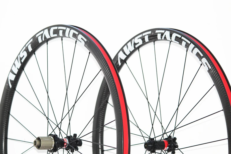 

3K Full Carbon Road Bike 700c Clincher 23mm 25mm Wideth Racing Bicycle Wheelsets 38mm 45mm 50mm Road Wheels