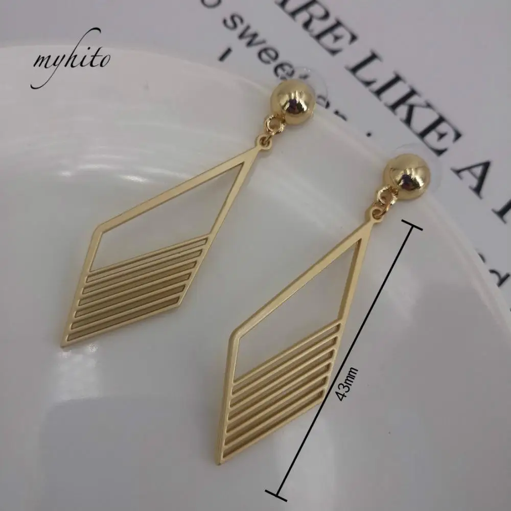 Женские Геометрические акриловые серьги подвески Boucles d oreille femme|Серьги-подвески| |