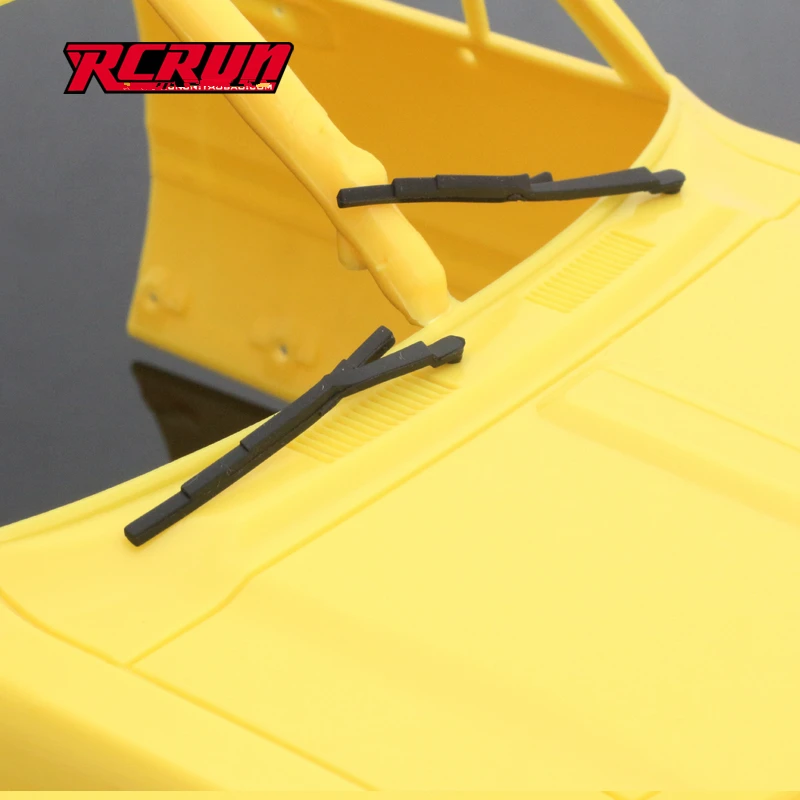 

Rc crawler car decorative accessories simulate rubber window wiper for 1/10 rc tamiya buriser hilus 4wd tf2 remote control car