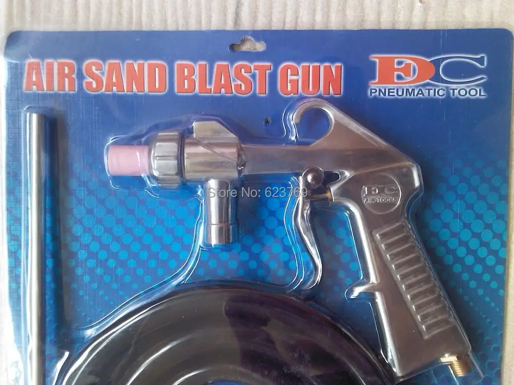 Воздушный пескоструйная Gun комплект Blaster воздух песок Пневмоинструмент