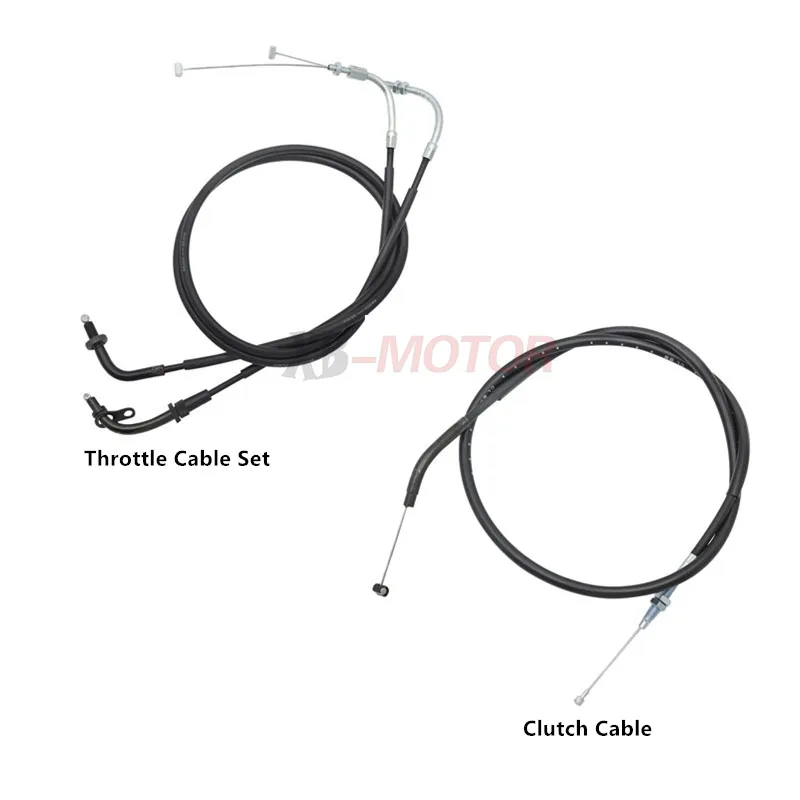Motorcycle Clutch Cable & Throttle Cable Set For Yamaha V star XVS400