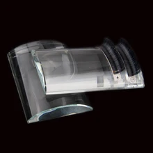 Керамические ресницы название u-образный наращивание ресниц для склеивания Нефритовое стекло камень для ложного макияж ресниц инструмент