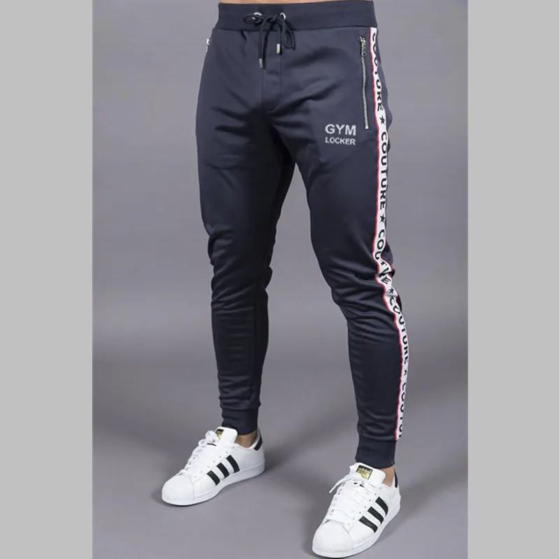 

2018 NEW GYMS Mens Joggers Pants Fitness Casual Fashion Brand Joggers Sweatpants Bottom Snapback Pants Men Casual Pants