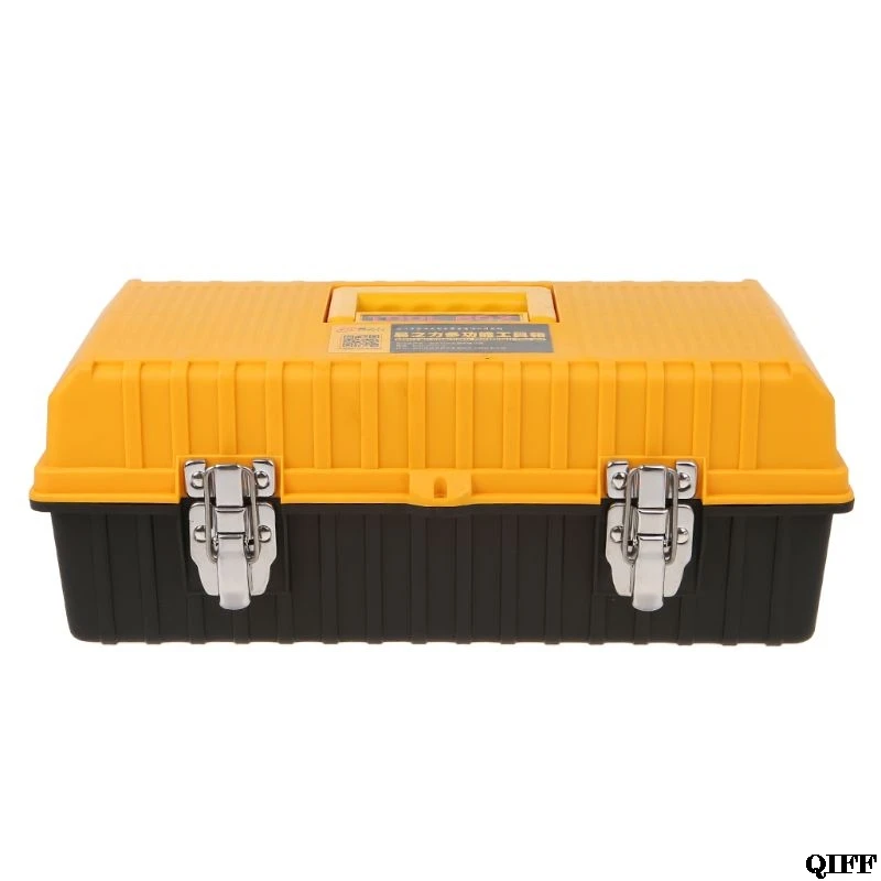 

2 Layer Folding Tool Storage Box Portable Hardware Toolbox Multifunction Car Repair Container CaseJun18