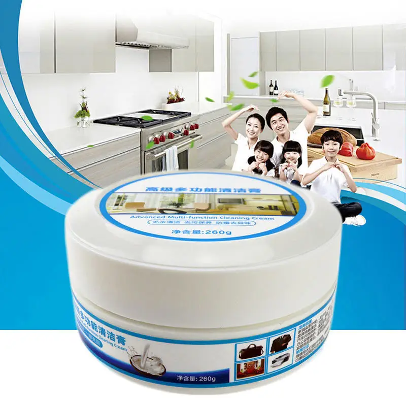 

Cleaning paste Multifunctional Leather Cleaner Car Seat Sofa Clothing Decontamination Cleaning Cream Household Leather Repair