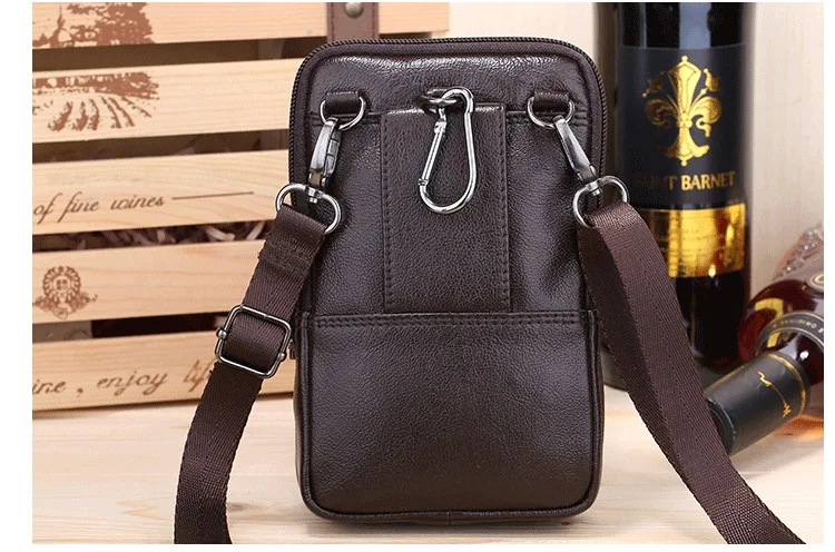 telefone ombro mensageiro sacos crossbody dos homens