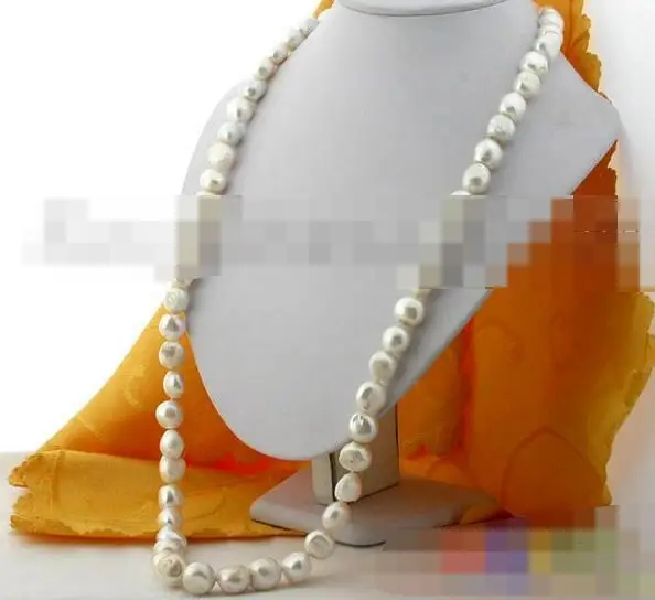 

song voge gem nanJ2530 white baroque freshwater pearl necklace magnet