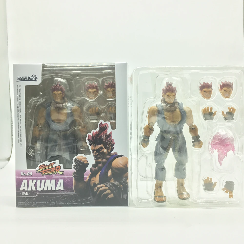 6 дюймов (15 см) SHFiguarts Akuma Gouki ПВХ фигурка игрушки куклы для дня рождения