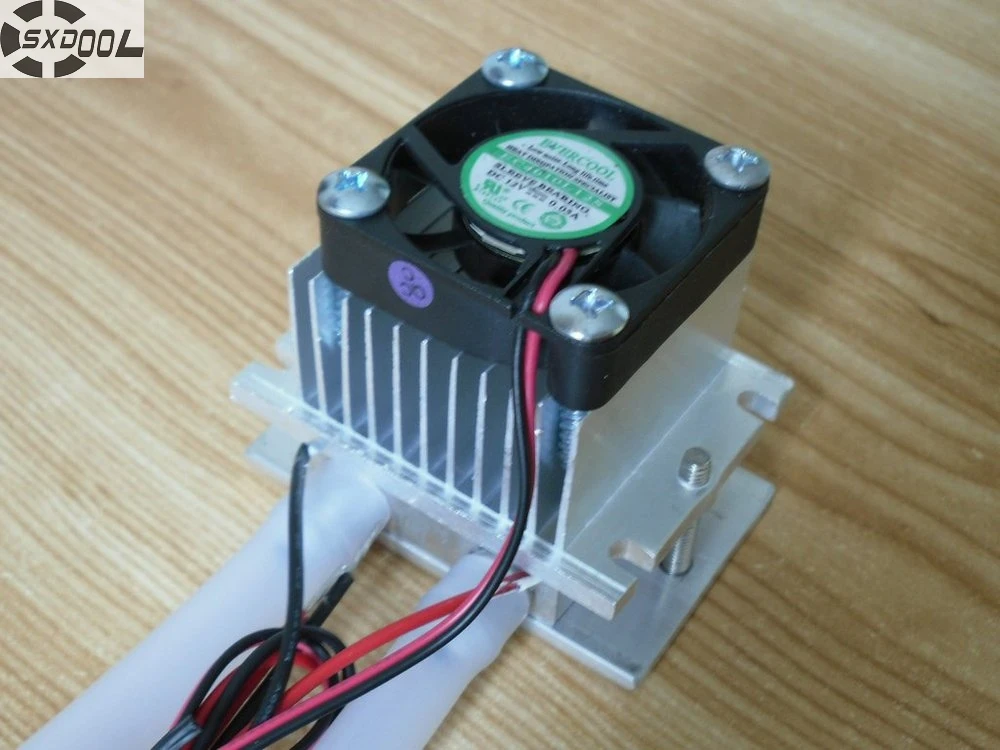 SXDOOL Cooling!The DIY semiconductor refrigeration water cooling system