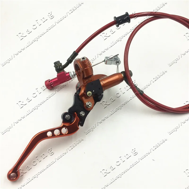 Hydraulic Clutch Lever master cycliner refitting dirt bike pit bike Motocross motorcycle with mirror mounts Transparent oil cup