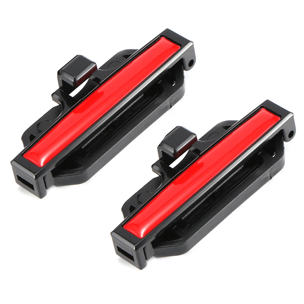 

AOZBZ 2pcs Strong Adjustable Car Safety Belt Clips Slip-Resistant Seat Belt Buckle Simple Clamp Fixing Clip Car Styling