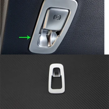 

Car Accessories Interior Decoration ABS Interior Electronic Handbrake Stop Cover Trim For Mercedes-Benz E Class 2016 Car Styling