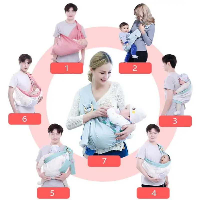 

Baby back towel Newborn cross-hug lactation towel four seasons multi-functional back band summer breathable