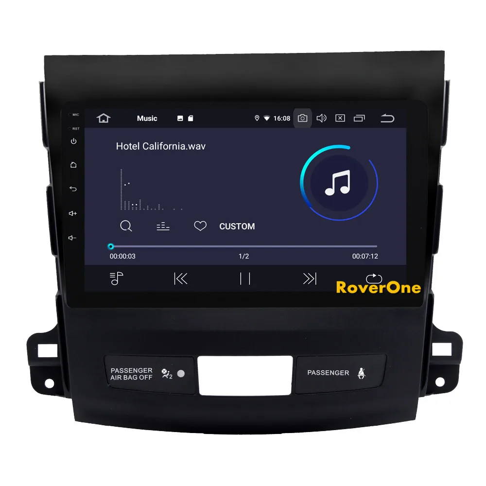 Excellent For Mitsubishi Outlander 2007 - 2011 Android 9.0 Quad Core Autoradio Car Radio Stereo GPS Navigation Multimedia Player NO DVD 9