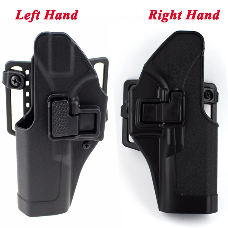 

Military Army Combat Gun Left / Right Hand Holster Quick Drop Belt Holster Hunting Airsoft Paintball Gun Waist Holster