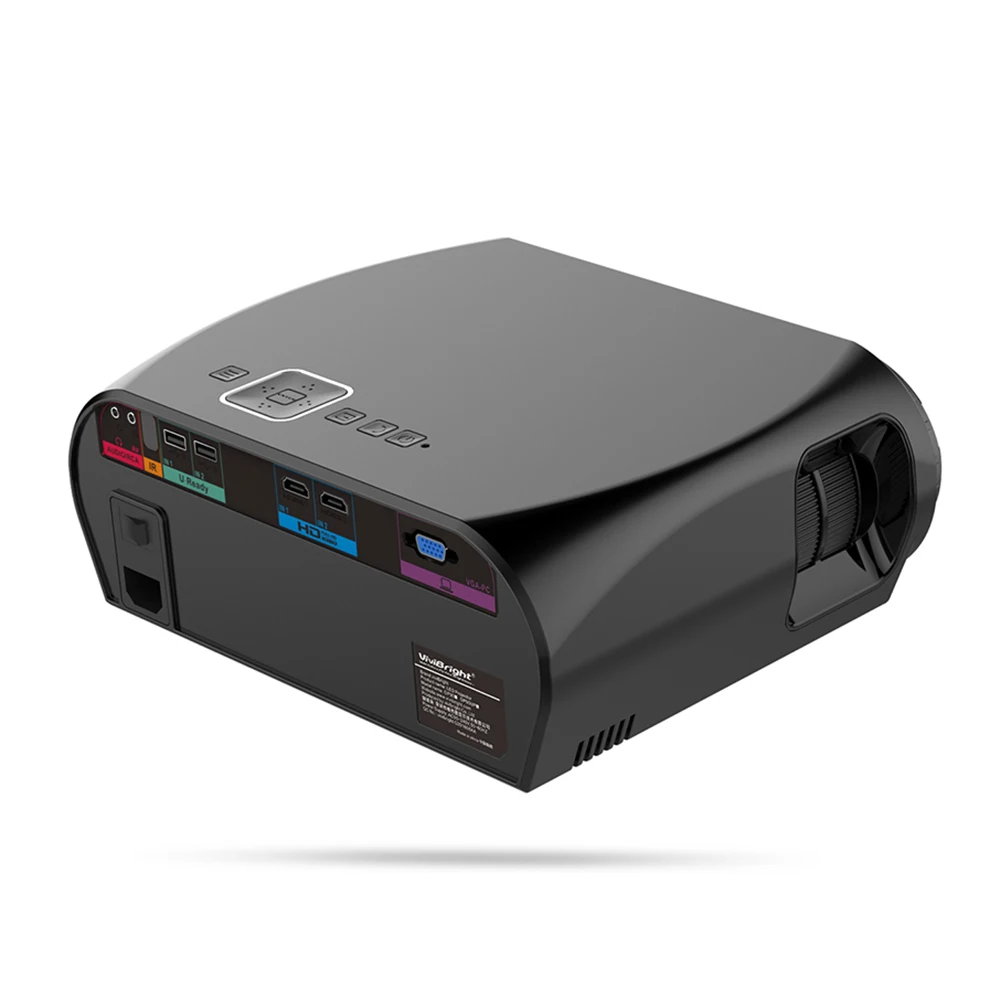 VIVIBRIGHT GP100 проектор для android устройств Full HD 3200 люмен 1080 P wifi Bluetooth светодиодный ЖК