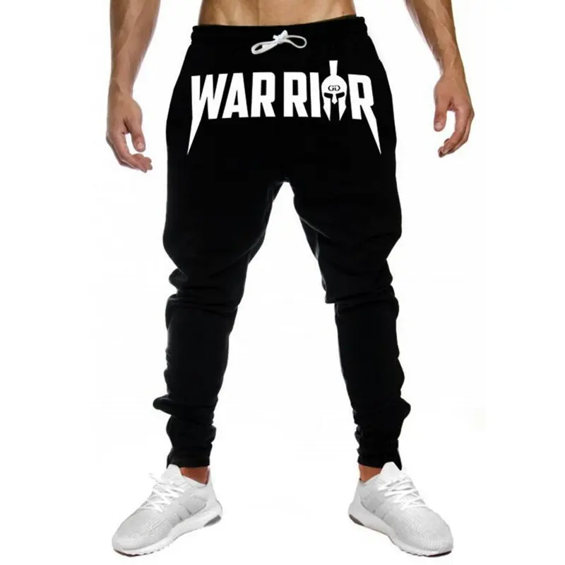 رجل ركض سراويل تقليدية اللياقة البدنية الذكور الرياضية رياضية القيعان نحيل Sweatpants بنطلون أسود صالات رياضية ركض السراويل الترنك