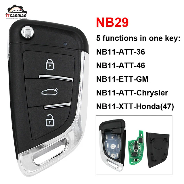 Для BMW style NB29 Многофункциональный 3 кнопки Универсальный KD KEYDIY пульт