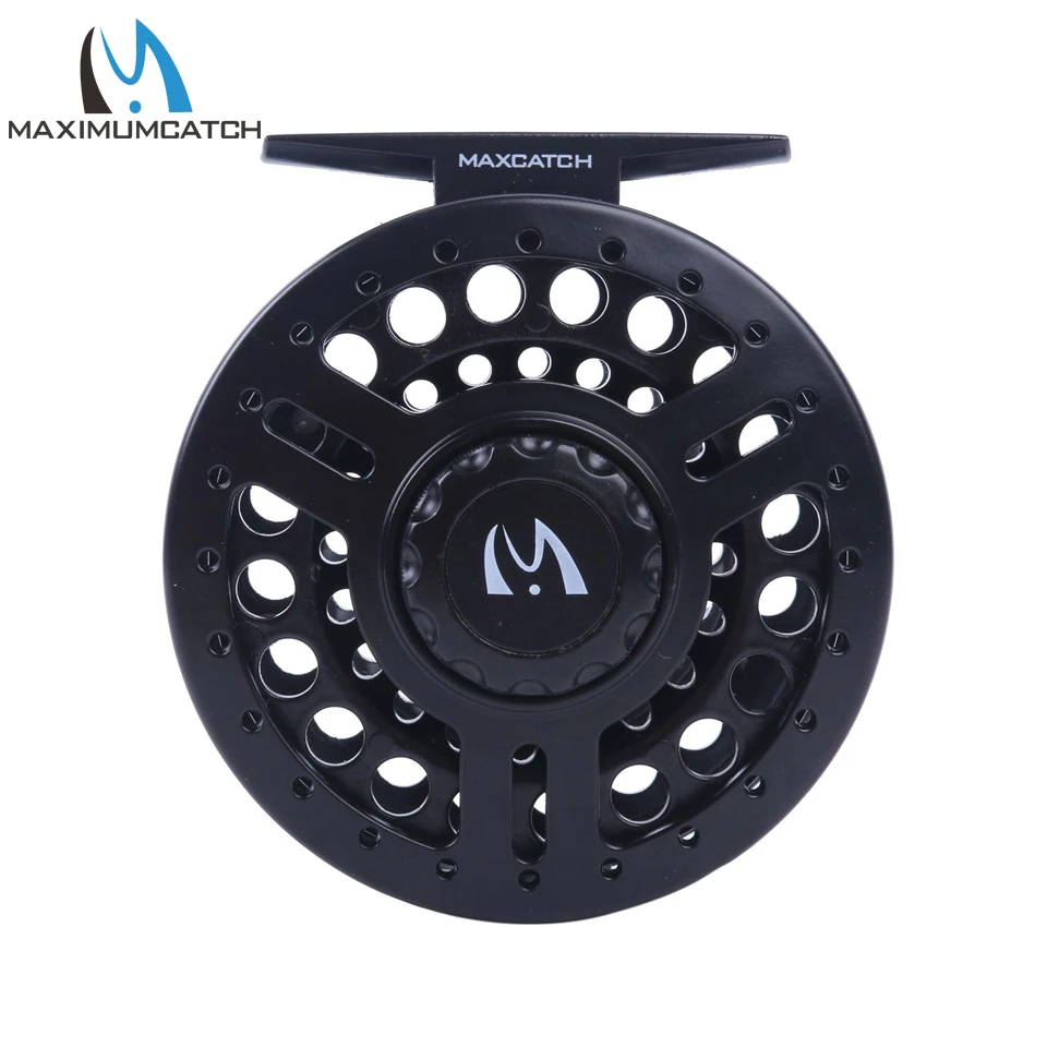 Maximumcatch 5/6WT Fly Reel Black High Density Plastic Fly Fishing Reel