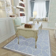 Скандинавский минималистичный стиль акриловый ковер современный геометрический Коврик для гостиной большой коврик для стола домашний прикроватный коврик для спальни ковры