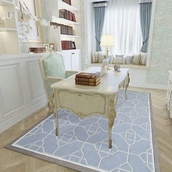 

Nordic Minimalist Style Acrylic Carpet Modern Geometric Living Room Large Rugs Table Pad Household Bedroom Bedside Mat Carpets