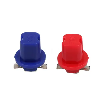 

New arrival B8.5D 5050 Led 1 SMD Auto Wedge led Dashboard Indicator Instrument Light 12V white red blue yellow green 10pcs