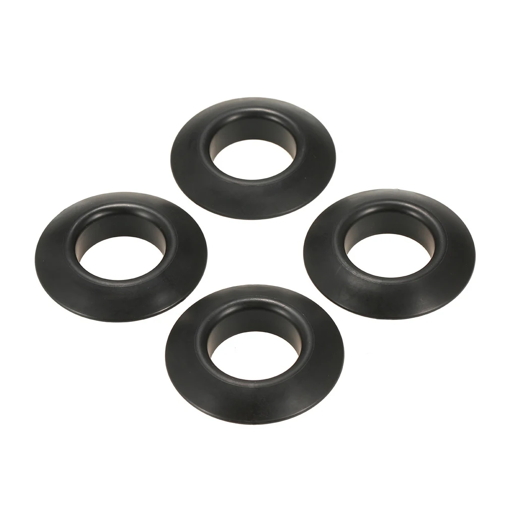

4Pcs Balck Canoe Kayak Plastic Oar Accessories Kayak Universal Splash Guards Parts Universal Drip Ring Replacement Raft