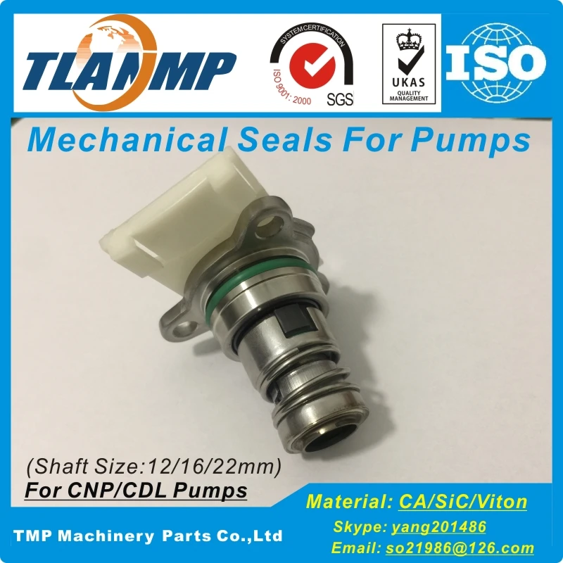 CDLC-16(3R) TLANMP Mechanical Seals for CDL/CDLF Pumps (Shaft Size 16mm) CNP/SPERONI Pumps Cartridge Seals