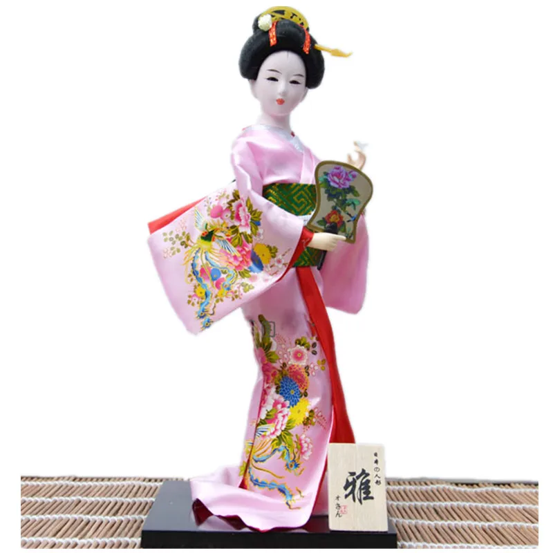 Statuette di geisha Artigianato fatto a mano # 10