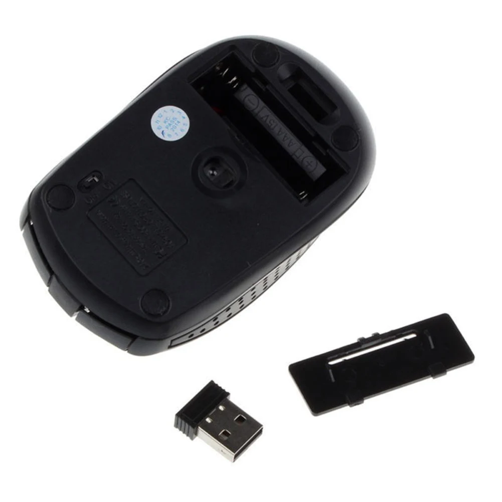 Новая беспроводная игровая мышь 1200 dpi 2,4 GHz Оптический USB приемник Мыши для ПК ноутбука
