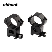Ohhunt 30 мм 2 шт. высокий профиль Пикатинни Вивер прицел крепление кольца охотничьи Тактические аксессуары